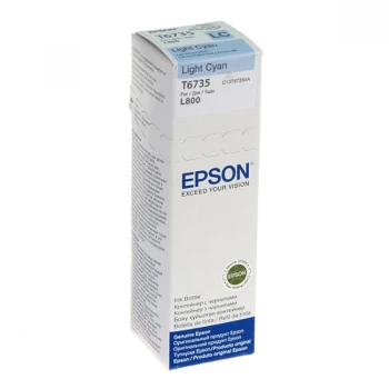 Tusz Epson T6735 (C13T67354A), 70ml, light cyan (jasny błękitny)