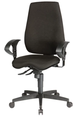 Krzesło obrotowe Realspace Pro Eiger Synchro, czarny