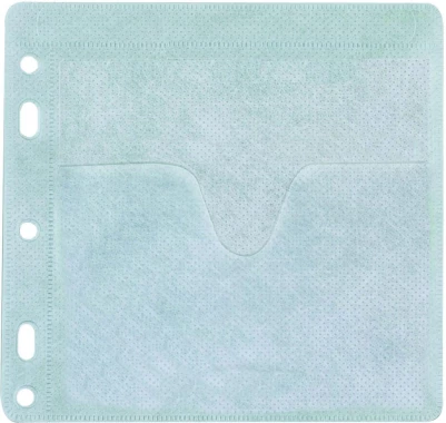 Koperta z oknem na CD/DVD Q-Connect, 40 sztuk, biały
