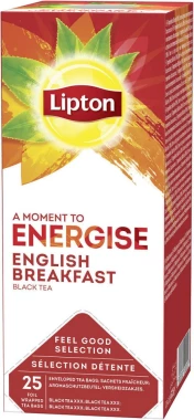 Herbata czarna w kopertach Lipton Classic English Breakfast, 25 sztuk x 2g