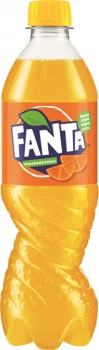 Napój gazowany Fanta, butelka, 0.5l