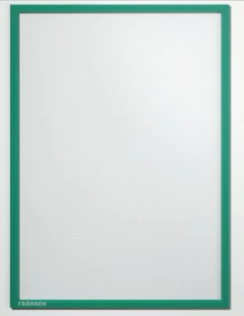 Ramka magnetyczna Franken, A4, 1 sztuka, zielony