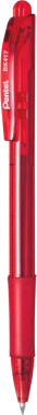 Długopis automatyczny Pentel, Wow BK417, 0.7mm, czerwony