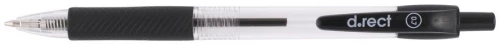 Długopis automatyczny D.Rect 294, 0.7mm, czarny
