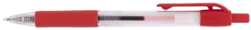 Długopis automatyczny D.Rect 294, 0.7mm, czerwony