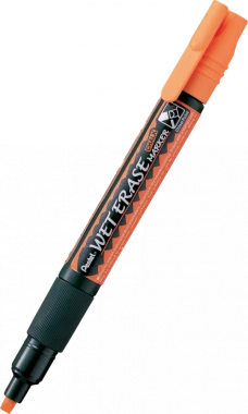 Marker kredowy Pentel SMW26 cienki, ścięta, 4.3mm, pomarańczowy