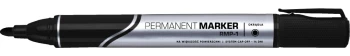 Marker permanentny Rystor, RMP-1, okrągła, 4mm, czarny