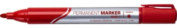 Marker permanentny Rystor, RMP-1, okrągła, 4mm, czerwony