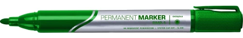 Marker permanentny Rystor, RMP-1, okrągła, 4mm, zielony