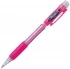 Ołówek automatyczny Pentel AX127, 0.7mm, z gumką, różowy