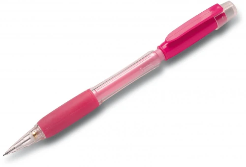 Ołówek automatyczny Pentel AX127, 0.7mm, z gumką, różowy