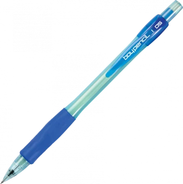 Ołówek automatyczny Rystor Boy-Pencil, 0.5mm, z gumką, niebieski