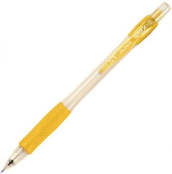 Ołówek automatyczny Rystor Boy-Pencil, 0.5mm, z gumką, żółty