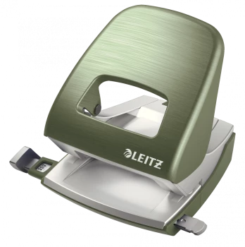 Dziurkacz biurowy Leitz NeXXt Series Style, do 30 kartek metaliczny zielony