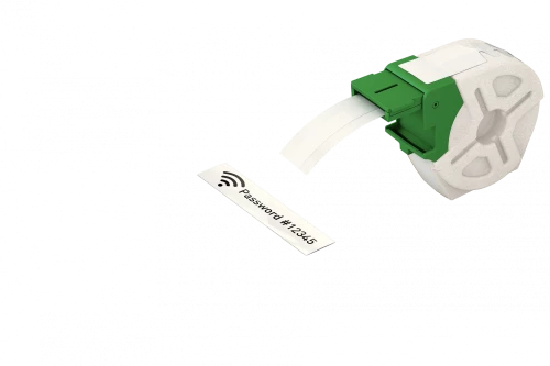 Kaseta z plastikową samoprzylepną taśmą do drukowania etykiet Leitz Icon, 12mm, biały