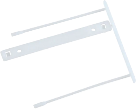 Klips archiwizacyjny Q-Connect Z-Clip, 70 mm, 1 sztuka, biały