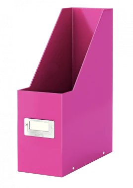 Organizer Leitz Wow Click&Store, A4, 95mm, do 950 kartek różowy