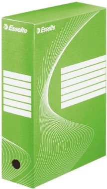 Pudło archiwizacyjne Esselte Standard, do luźnych dokumentów, 100mm, zielony