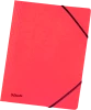 Teczka preszpanowa z narożną gumką Esselte, A4, 330g/m2, 4mm, czerwony