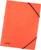 Teczka preszpanowa z narożną gumką Esselte, A4, 330g/m2, 4mm, pomarańczowy
