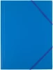 Teczka plastikowa z gumką D.Rect, A4, 40mm, niebieski
