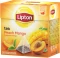 Herbata czarna aromatyzowana w piramidkach Lipton, brzoskwinia z mango, 20 sztuk x 1.2g