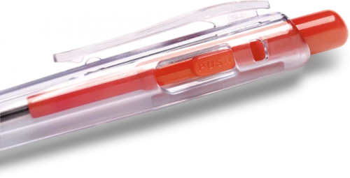 Długopis Pentel, BK 437, 0.7mm, czerwony