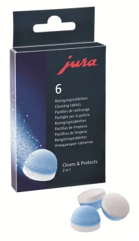 Tabletki czyszczące do ekspresu Jura, 6 sztuk