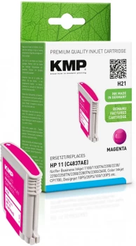 Tusz KMP H21 (C4837AE), 28ml, magenta (purpurowy)
