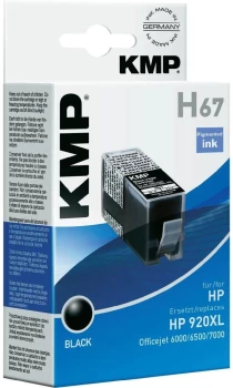 Tusz KMP H67, 920XL (CD975AE), 36ml, black (czarny)