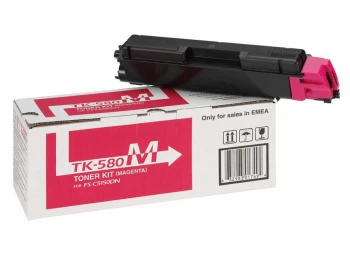 Toner Kyocera TK-580M (1T02KTBNL0), 2800 stron, magenta (purpurowy)