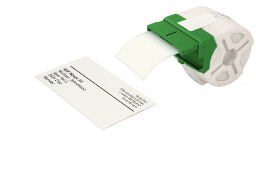 Kaseta z papierowymi samoprzylepnymi etykietami Leitz Icon, 59x102mm, biały
