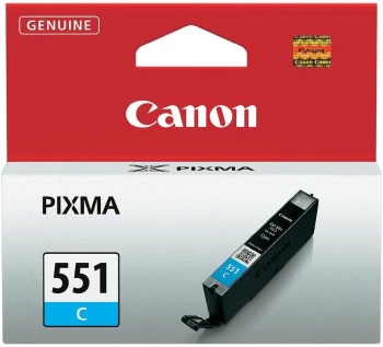 Tusz Canon 6509B001 (CLI-551C), 332 strony, cyan (błękitny)
