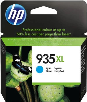 Tusz HP 935XL (C2P24AE), 825 stron, cyan (błękitny)