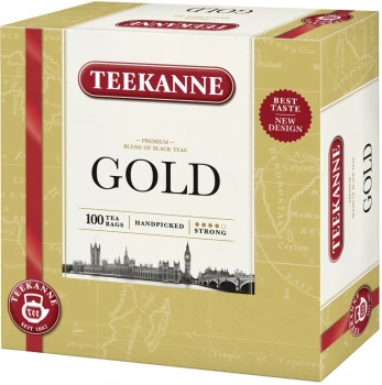Herbata czarna w torebkach Teekanne Gold, 100 sztuk x 2g