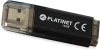 Pendrive aluminiowy Platinet X-Depo, 16GB, USB 2.0, czarny