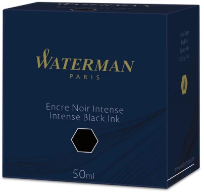 Atrament Waterman, 50ml, czarny