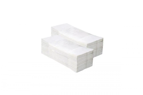 Ręcznik papierowy Merida Economy, jednowarstwowy, w składce V, 20x200 składek, biały