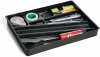 Tacka na przybory biurowe Durable Idealbox Pen Tray, 240x36x340mm, antracytowy