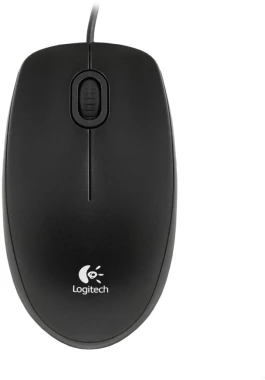 Mysz przewodowa Logitech B100, optyczna, czarny