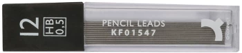 Grafity ołówkowe Q-connect, 0.5mm, HB