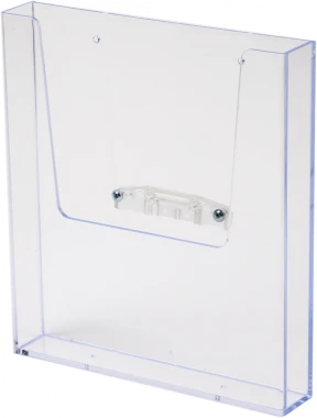 Półka akrylowa 2x3, z nasadką do stojaków Multiside, A4, przezroczysty