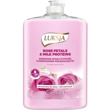 Mydło w płynie Luksja, różany, 500ml (c)