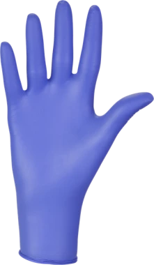 Rękawiczki jednorazowe nitrylowe Nitrylex Basic (Nitrylex PF Protect), bezpudrowe, rozmiar L, 100 sztuk, niebieski (c)