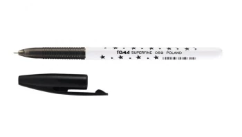 Długopis Toma, Superfine 059, 0.5mm, czarny