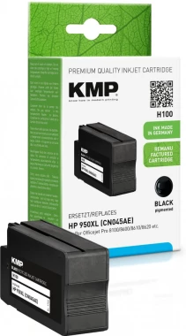 Tusz KMP H100, 950XL (CN045AE), 80ml, black (czarny)