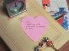 Karteczki samoprzylepne Post-it serce, 70x70mm, 225 karteczek, mix kolorów różowych