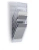 Pojemnik na dokumenty Durable Flexiboxx, pionowy, A4, zestaw 6 sztuk, przezroczysty