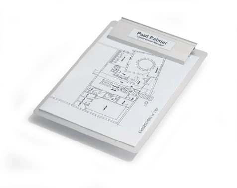 Kieszeń samoprzylepna Durable Pocketfix, 150x60mm, 10 sztuk, przezroczysty