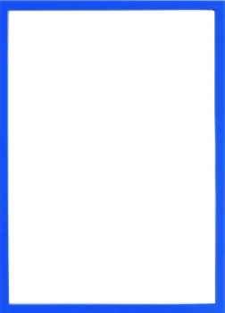 Ramka magnetyczna 2x3, A3, 1 sztuka, niebieski